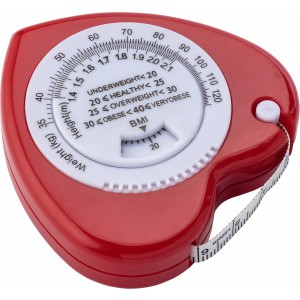 ABS BMI tape measure Francine, red