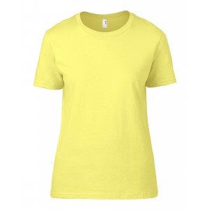 PREMIUM COTTON(r) LADIES' T-SHIRT, Cornsilk (T-shirt, 90-100% cotton)
