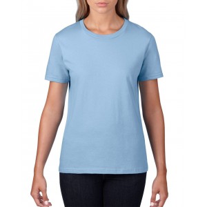 PREMIUM COTTON(r) LADIES' T-SHIRT, Light Blue (T-shirt, 90-100% cotton)