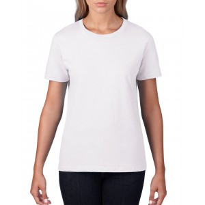 PREMIUM COTTON(r) LADIES' T-SHIRT, White (T-shirt, 90-100% cotton)