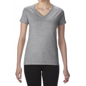 PREMIUM COTTON(r) LADIES' V-NECK T-SHIRT, RS Sport Grey (T-shirt, 90-100% cotton)