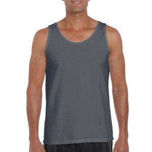 SOFTSTYLE(r) ADULT TANK TOP, Charcoal (T-shirt, 90-100% cotton)