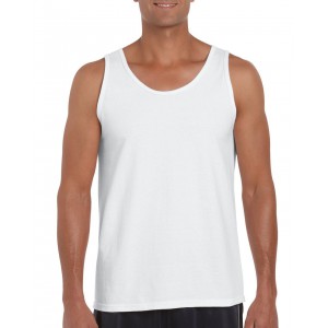 SOFTSTYLE(r) ADULT TANK TOP, White (T-shirt, 90-100% cotton)