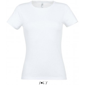 SOL'S MISS - WOMEN?S T-SHIRT, White (T-shirt, 90-100% cotton)