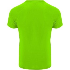 Bahrain short sleeve kids sports t-shirt, Fluor Green (T-shirt, mixed fiber, synthetic)