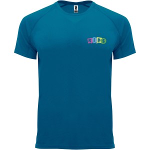 Bahrain short sleeve kids sports t-shirt, Moonlight Blue (T-shirt, mixed fiber, synthetic)