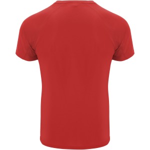 Bahrain short sleeve kids sports t-shirt, Red (T-shirt, mixed fiber, synthetic)