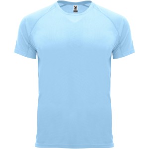Bahrain short sleeve kids sports t-shirt, Sky blue (T-shirt, mixed fiber, synthetic)