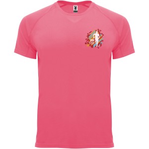 Bahrain short sleeve men's sports t-shirt, Fluor Lady Pink (T-shirt, mixed fiber, synthetic)