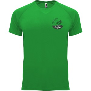 Bahrain short sleeve men's sports t-shirt, Green Fern (T-shirt, mixed fiber, synthetic)