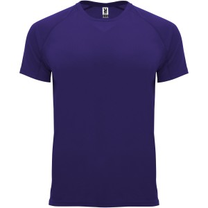Bahrain short sleeve men's sports t-shirt, Mauve (T-shirt, mixed fiber, synthetic)