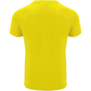 Bahrain short sleeve men's sports t-shirt, Yellow (T-shirt, mixed fiber, synthetic)