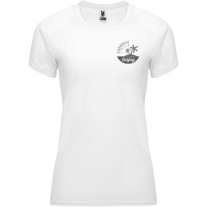 Bahrain short sleeve women's sports t-shirt, White (T-shirt, mixed fiber, synthetic)