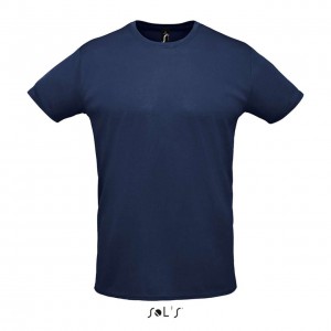 SOL'S SPRINT - UNISEX SPORT T-SHIRT, French Navy (T-shirt, mixed fiber, synthetic)