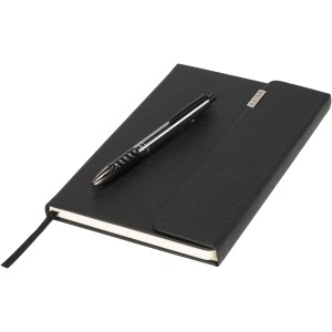 Tactical Notebook gift set, solid black (Pen sets)