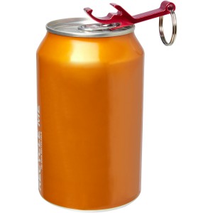 Tao RCS recycled aluminium bottle and can opener with keycha (Keychains)