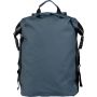 Tarpaulin (250D) roll-top backpack Hermann, grey