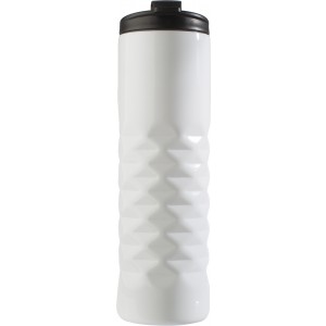 Stainless steel mug Kamir, white