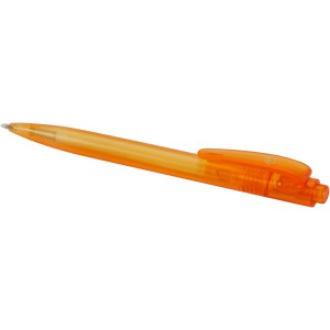 Thalaasa ocean-bound plastic ballpoint pen, Orange (Plastic pen)