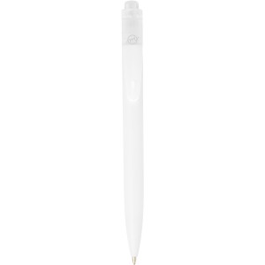 Thalaasa ocean-bound plastic ballpoint pen, Transparent whit (Plastic pen)