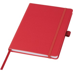 Thalaasa ocean-bound plastic hardcover notebook, Red (Notebooks)