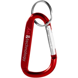 Timor carabiner keychain, Red (Keychains)