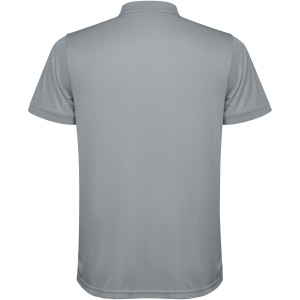 Tormo short sleeve men's polo, Grey (Polo short, mixed fiber, synthetic)