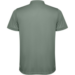 Tormo short sleeve men's polo, Laurel green (Polo short, mixed fiber, synthetic)