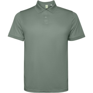 Tormo short sleeve men's polo, Laurel green (Polo short, mixed fiber, synthetic)