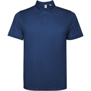 Tormo short sleeve men's polo, Navy Blue (Polo short, mixed fiber, synthetic)