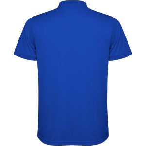 Tormo short sleeve men's polo, Royal blue (Polo short, mixed fiber, synthetic)