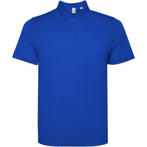 Tormo short sleeve men's polo, Royal blue (Polo short, mixed fiber, synthetic)