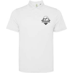Tormo short sleeve men's polo, White (Polo short, mixed fiber, synthetic)