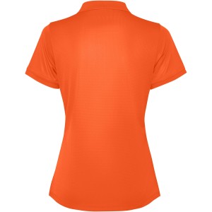 Tormo short sleeve women's polo, Fire orange (Polo short, mixed fiber, synthetic)