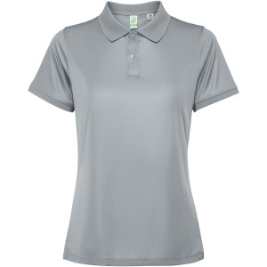 Tormo short sleeve women's polo, Grey (Polo short, mixed fiber, synthetic)