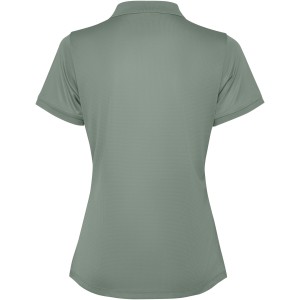 Tormo short sleeve women's polo, Laurel green (Polo short, mixed fiber, synthetic)
