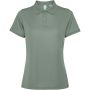 Tormo short sleeve women's polo, Laurel green