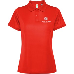 Tormo short sleeve women's polo, Red (Polo short, mixed fiber, synthetic)