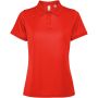 Tormo short sleeve women's polo, Red