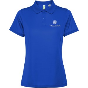 Tormo short sleeve women's polo, Royal blue (Polo short, mixed fiber, synthetic)