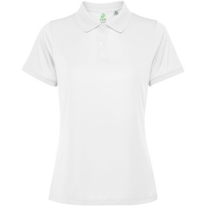 Tormo short sleeve women's polo, White (Polo short, mixed fiber, synthetic)