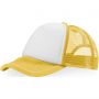 Trucker 5 panel cap, Yellow,White