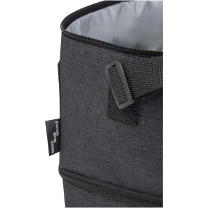 Tundra 9-can GRS RPET lunch cooler bag 9L, Heather Charcoal (Cooler bags)