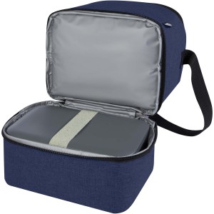 Tundra 9-can GRS RPET lunch cooler bag 9L, Heather navy (Cooler bags)