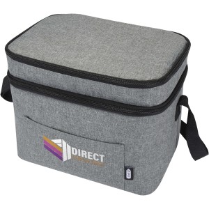 Tundra GRS RPET double compartments cooler bag 13L, Heather  (Cooler bags)