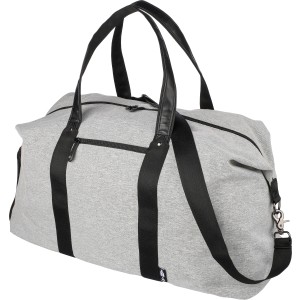 600D recycled polyester duffle bag Desmond, light grey