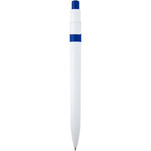 Unica recycled plastic ballpoint pen (black ink), Royal blue (Plastic pen)