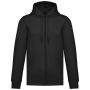 UNISEX FULL ZIP HOODIE, Black