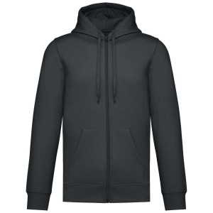 UNISEX FULL ZIP HOODIE, Dark Grey (Pullovers)