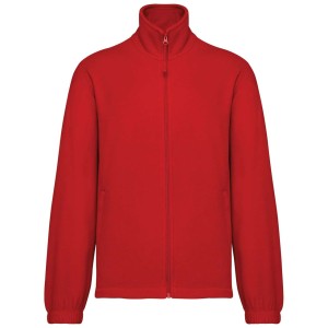 UNISEX MICROFLEECE ELASTICATED JACKET, Red (Jackets)